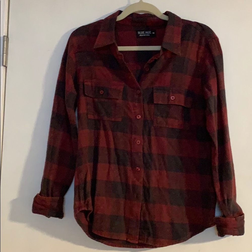 Black/Red Checked Shirt